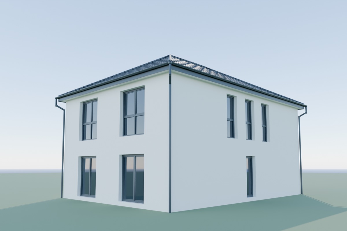 Stadtvilla Misburg – 3D-Modell